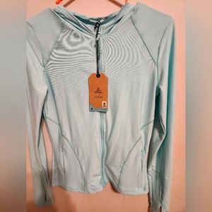 Prana Edge Wave Full Zip Sun Top